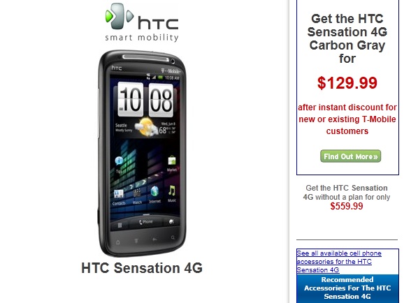 Htc+sensation+4g+price+in+usa+with+contract