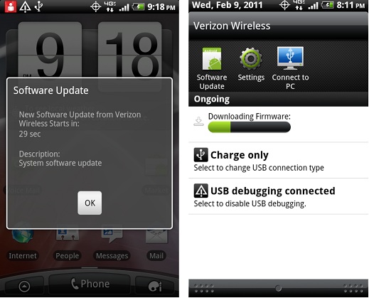 Gingerbread update for htc thunderbolt release date