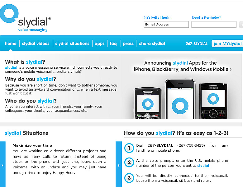 slydial landline